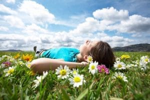 Girl-Resting-Meadow