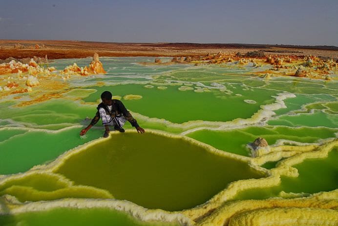Zece PEISAJE IREALE cu vulcanul Dallol din ETIOPIA!5