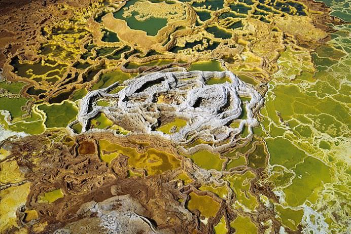 Zece PEISAJE IREALE cu vulcanul Dallol din ETIOPIA!8