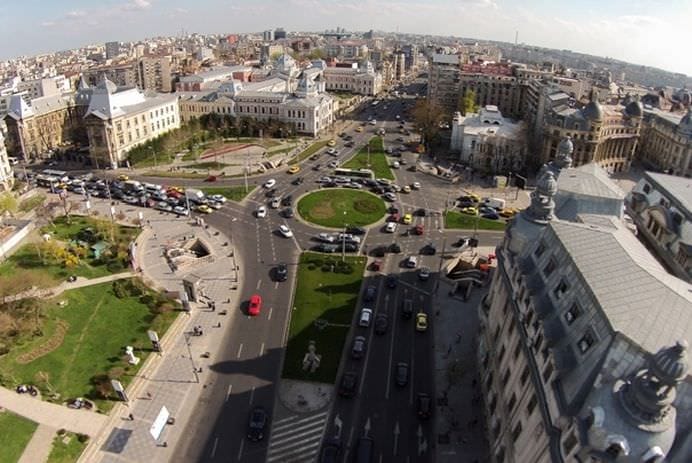 IMAGINI INEDITE cu Bucurestiul vazut de SUS!1