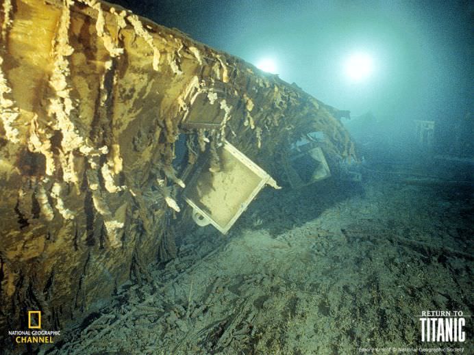IMAGINI RARE cu epava TITANICULUI la peste 100 de ani de la TRAGEDIE!1