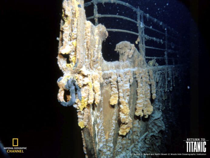 IMAGINI RARE cu epava TITANICULUI la peste 100 de ani de la TRAGEDIE!2