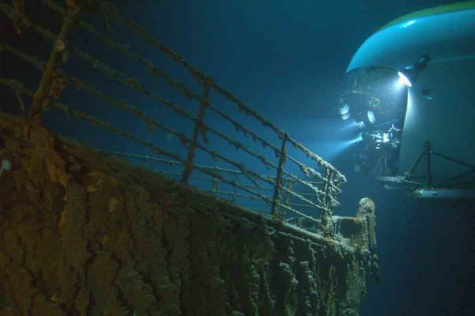 IMAGINI RARE cu epava TITANICULUI la peste 100 de ani de la TRAGEDIE!5