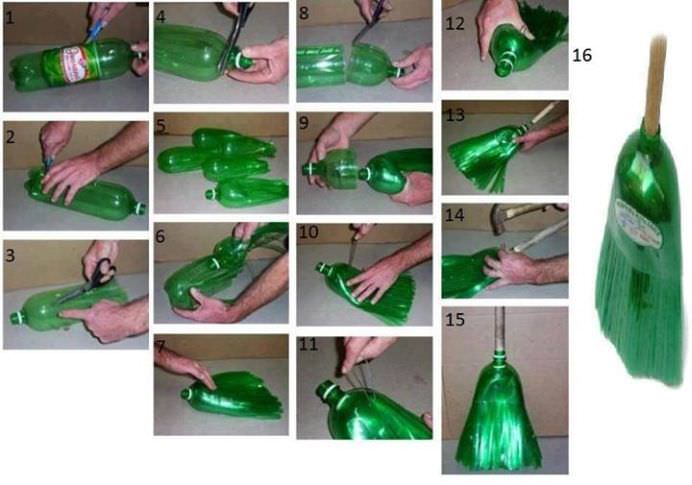 Ce poti face din PET-urile de plastic reciclate11