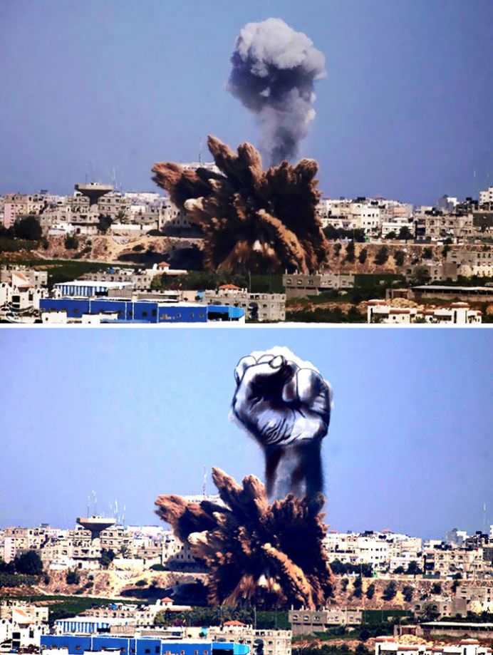 IMAGINI PUTERNICE care arata adevarata fata a conflictului israeliano-palestinian!11
