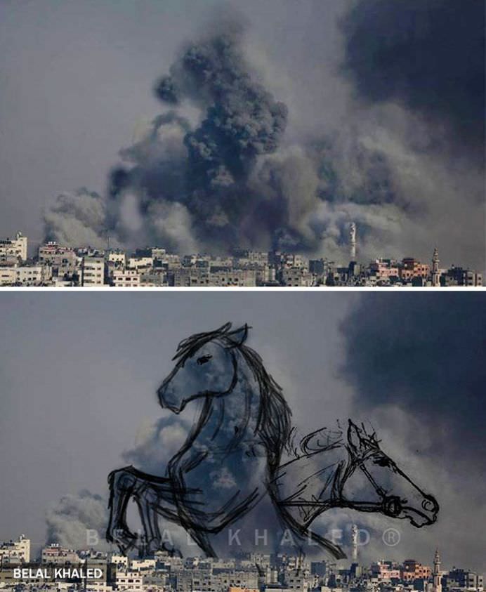 IMAGINI PUTERNICE care arata adevarata fata a conflictului israeliano-palestinian!3