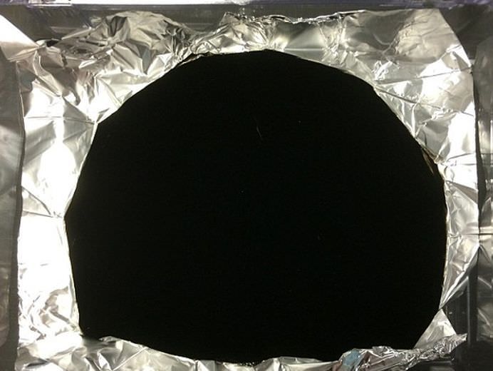 Un MATERIAL SUPER-NEGRU pe care ochiul aproape ca nu il distinge a fost creat de cercetatorii britanici!2