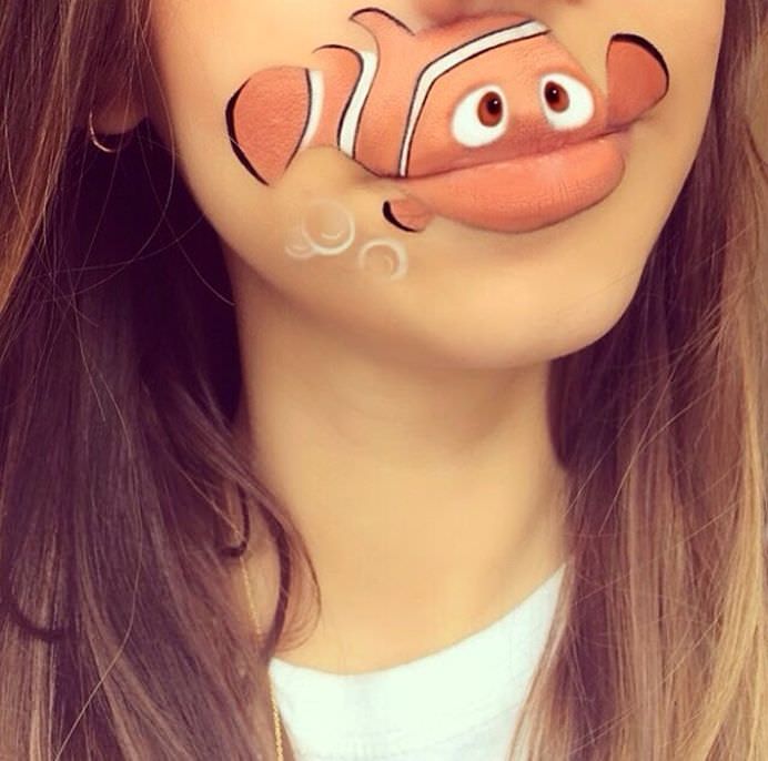 IMAGINI cu operele de arta de pe buzele unei tinere talentate de MACHIAJ PROFESIONIST!4