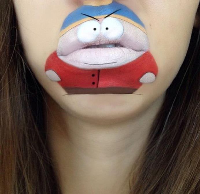 IMAGINI cu operele de arta de pe buzele unei tinere talentate de MACHIAJ PROFESIONIST!9