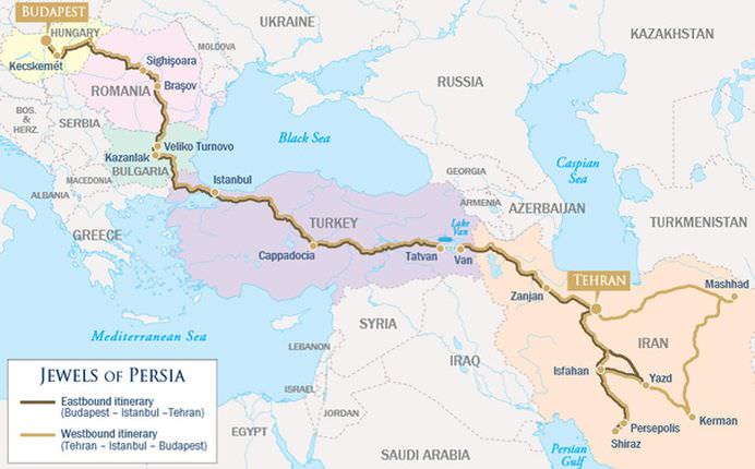 TREN DE LUX pe ruta Budapesta-Teheran, cu oprire in ROMANIA! Vezi cat te costa o CALATORIE!2