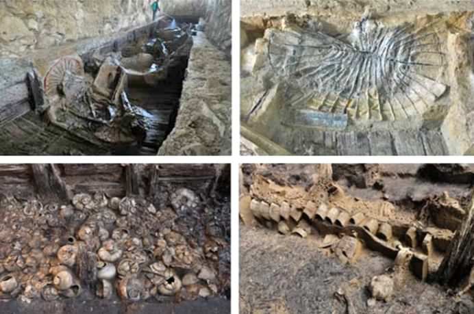 Un MAUSOLEU VECHI de 2.100 de ani a fost descoperit in China! Peste 10.000 de ARTEFACTE PRETIOASE au fost gasite in interior!2