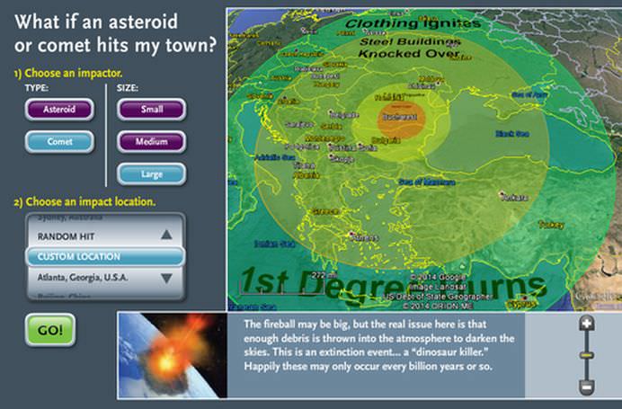 Ce s-ar intampla cu BUCURESTIUL in cazul in care va fi lovit de un ASTEROID1