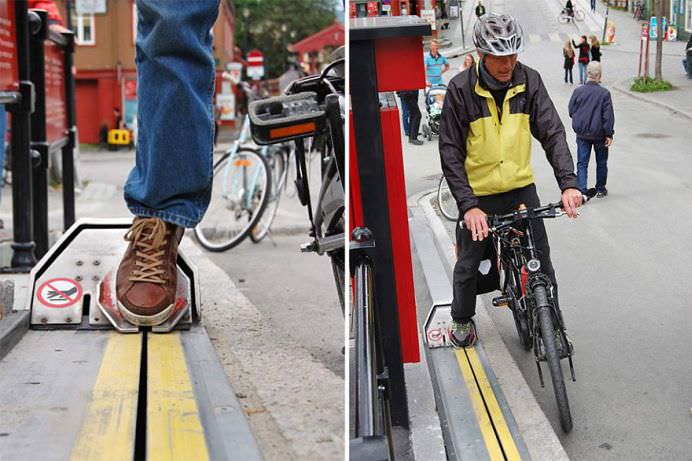 GENIAL! Aceasta este prima scara rulanta pentru biciclisti din lume!4