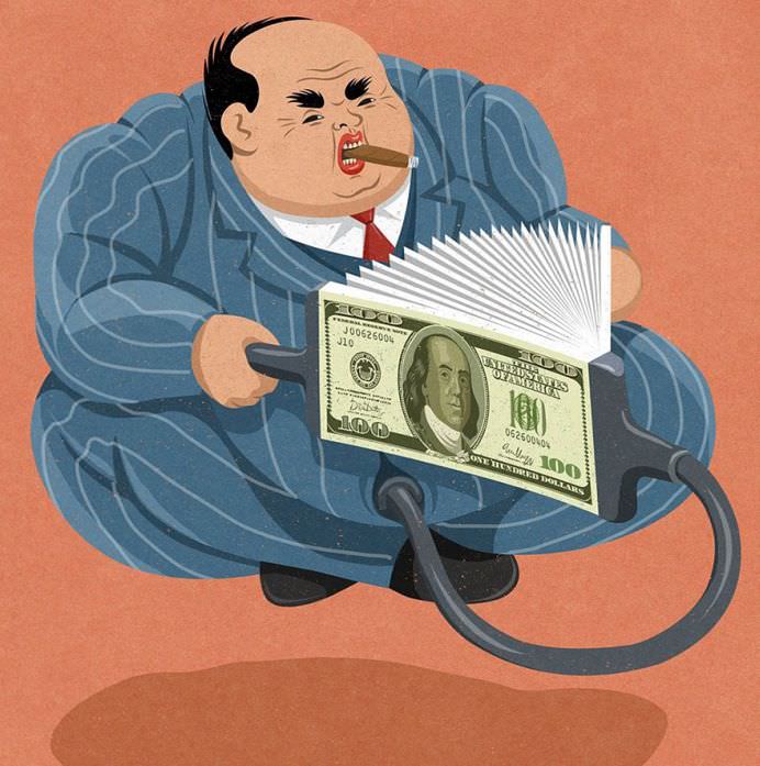 ILUSTRATII SATIRICE care arata realitatea de astazi! Te vor pune pe ganduri fara nicio indoiala!6