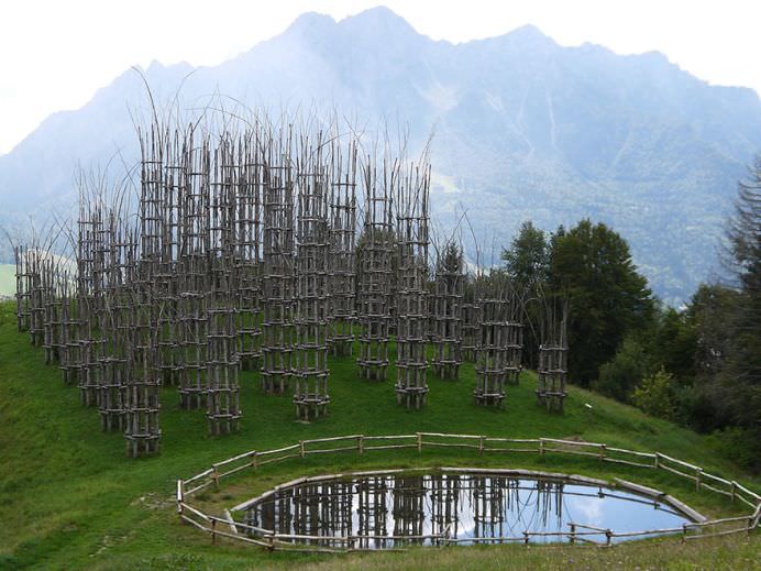 IMAGINI MONUMENTALE cu un adevarat TEMPLU in crestere! Cum arata CATEDRALA VERDE de la poalele Muntelui Arera!2