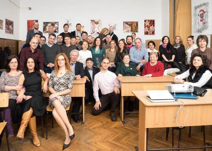 Oreste s-a intalnit cu colegii din generala! IMAGINI nostalgice din anii 80!9