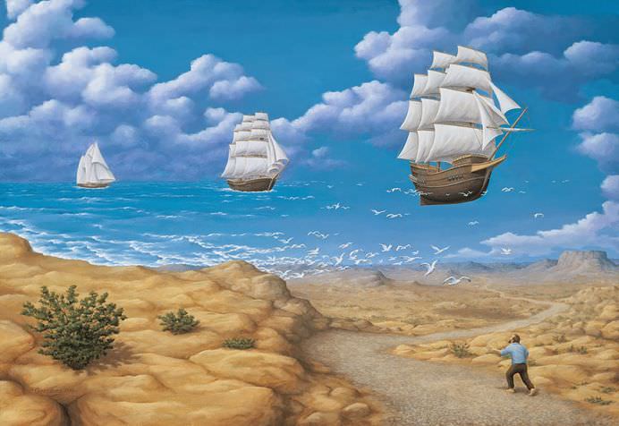 ILUZIA OPTICA combinata cu REALISMUL MAGIC! Imagini incredibile care iti distorsioneaza PERCEPTIA!4