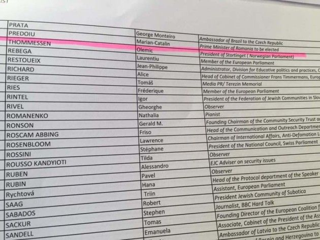 lista invitati Predoiu